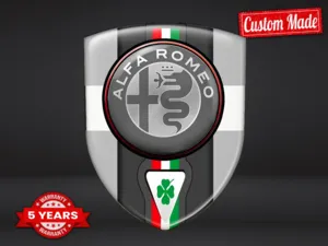 Alfa Romeo Adesivi Lunotto Auto Racing Premium Drift